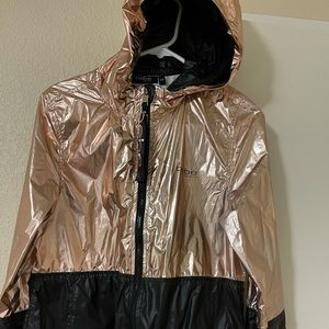 Women jacket Bebe size L color black &gold